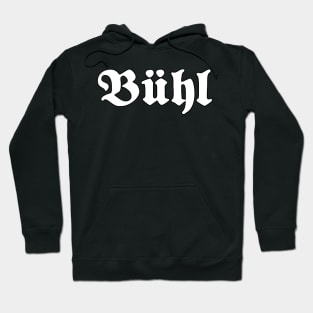 Bühl written with gothic font Hoodie